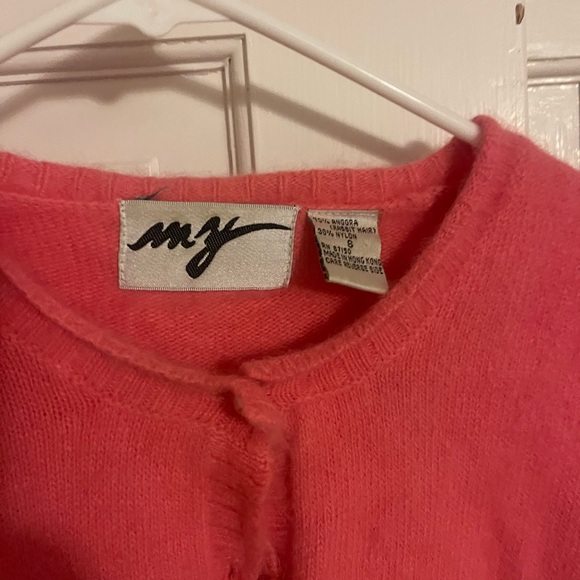 Pink Cardigan Sweater - Picture 4 of 5